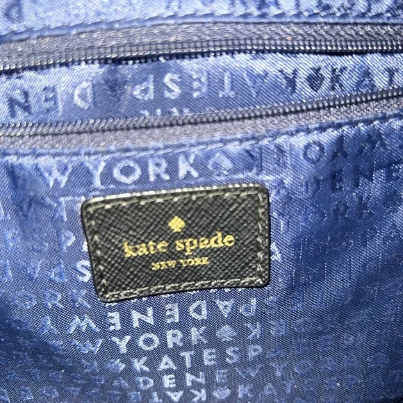 Kate Spade Mini Backpack Navy Blue - Picture 4 of 5